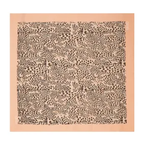 Foulard donna Liu Jo dimensioni 120 x 120cm in tessuto stampa animalier