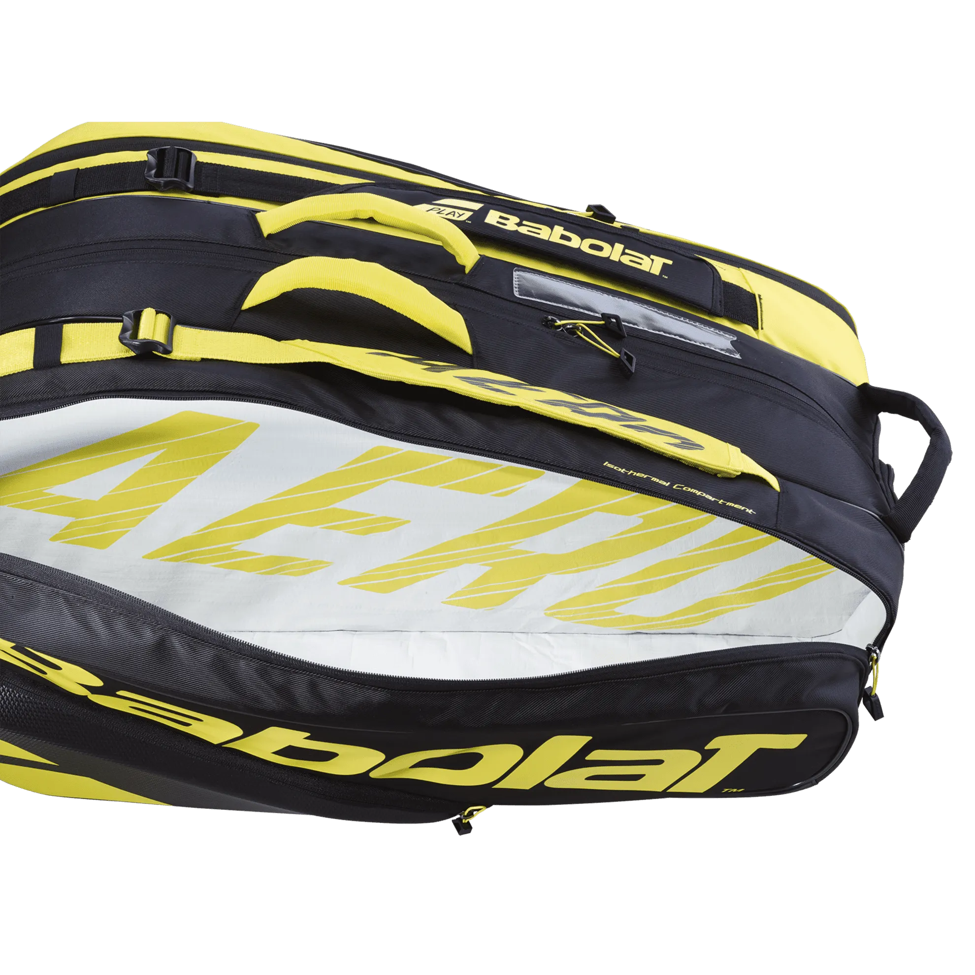 BABOLAT RH12 PURE AERO Yellow/Black Bag