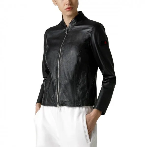 Black Peuterey Leather Jacket