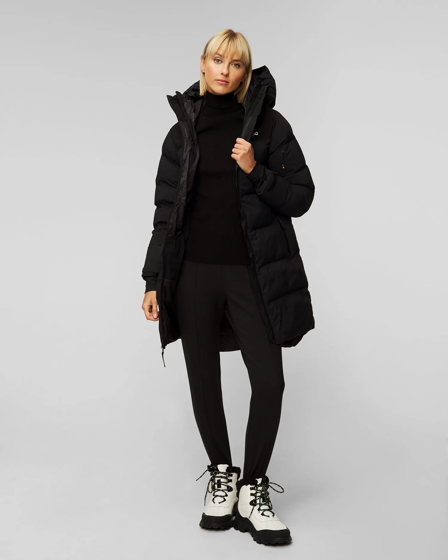POC W's Loft Black Quilted Parka