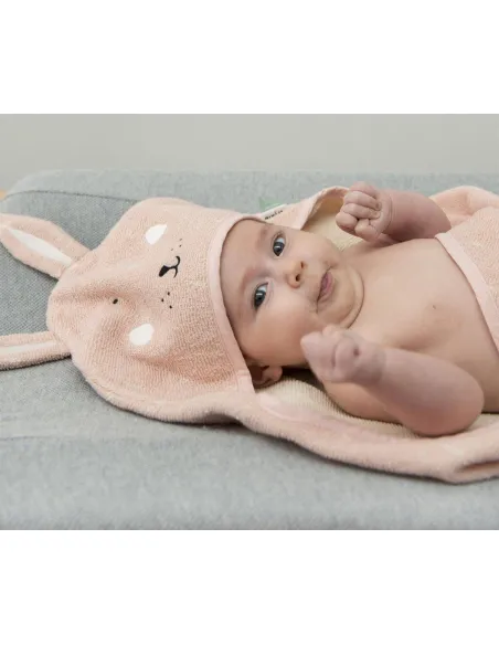 Bunny Hooded Bathrobe Towel