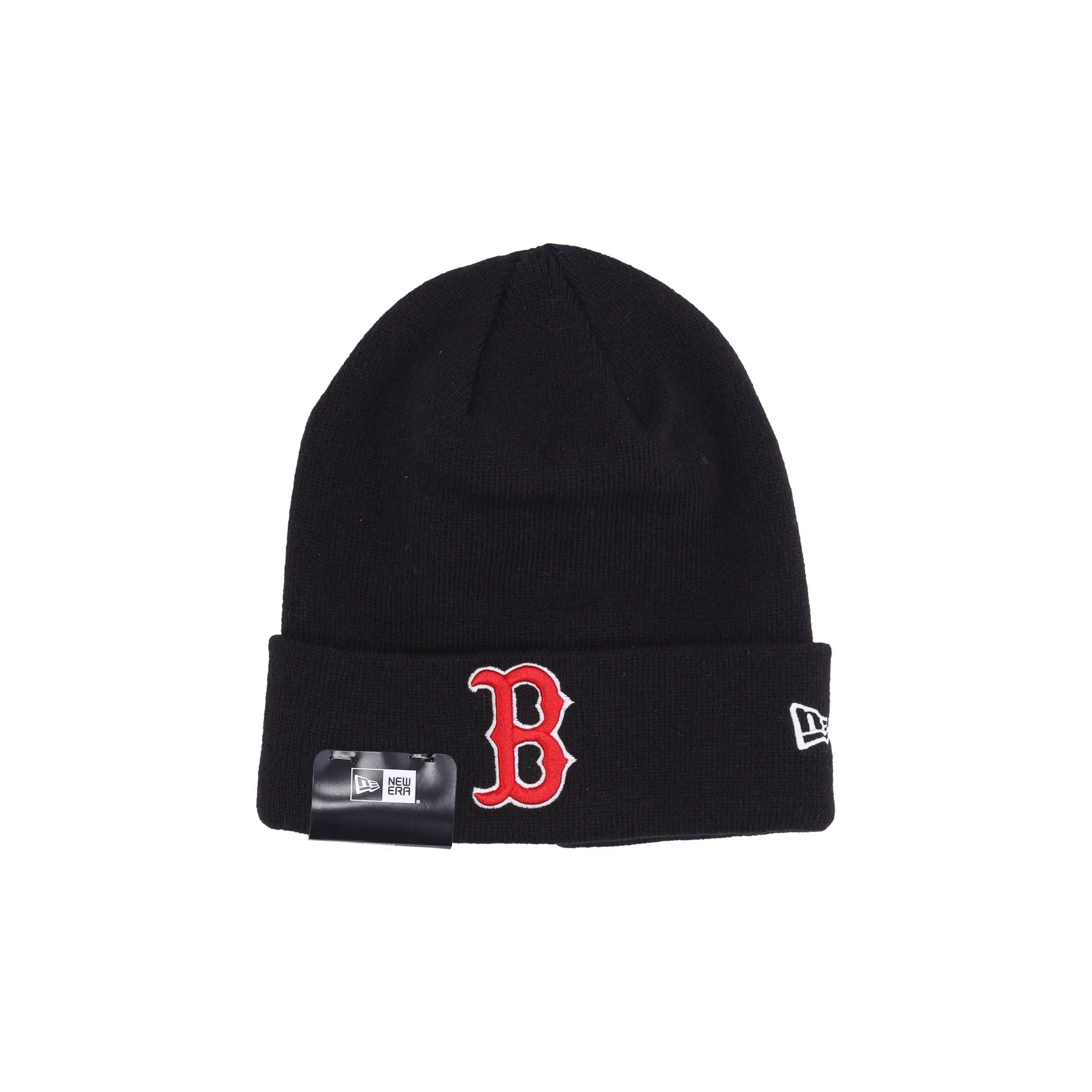 Cappello Uomo MLB League Essential Cuff Beanie Bosred Black