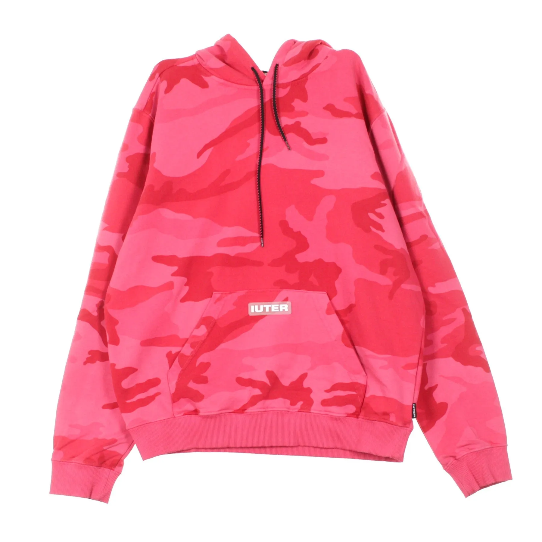 Felpa Cappuccio Uomo Pink Camo Hoodie