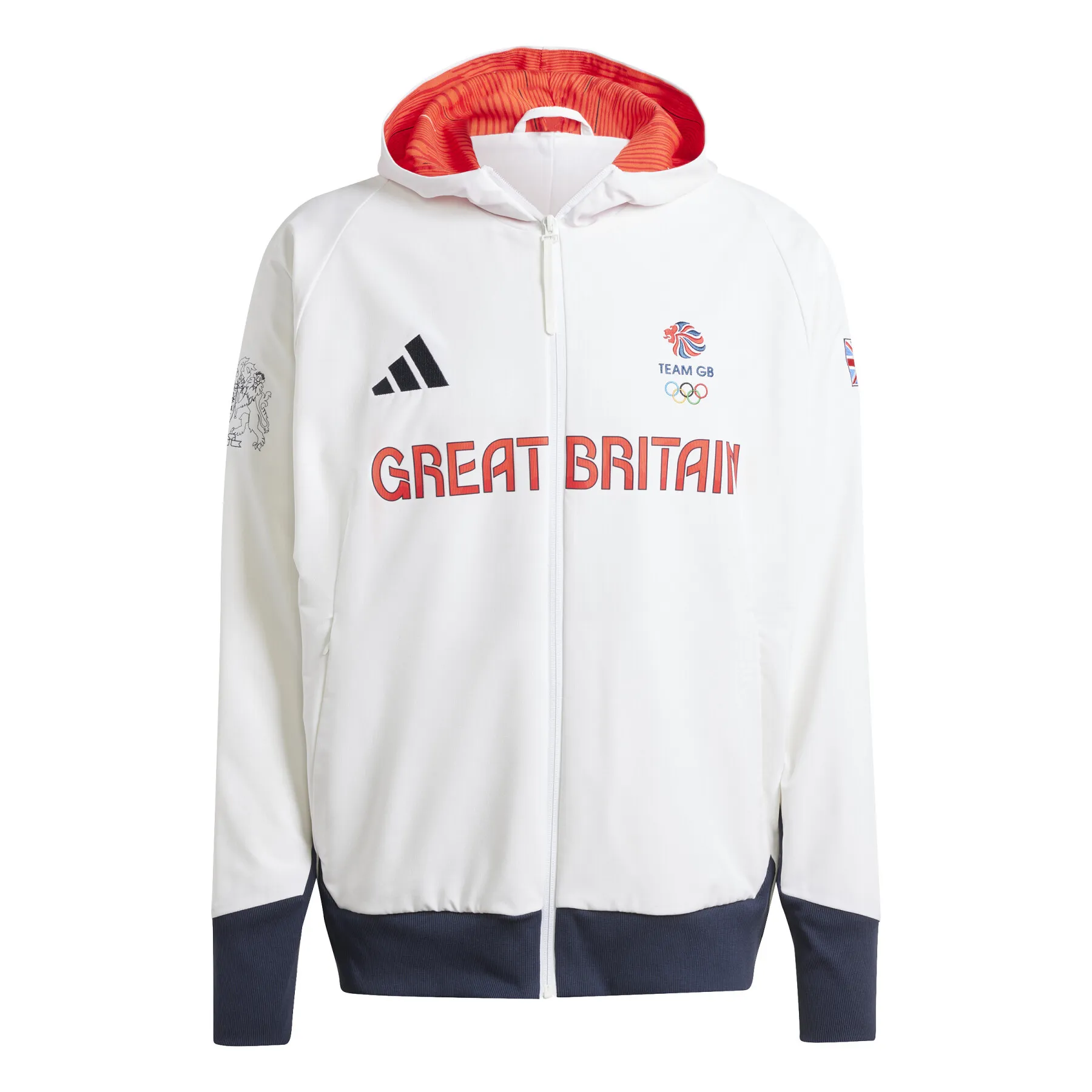 Felpa con Cappuccio adidas Team GB Podium