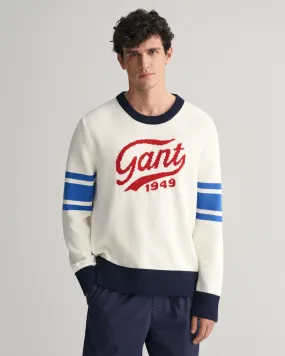 GANT Varsity Crewneck Jersey