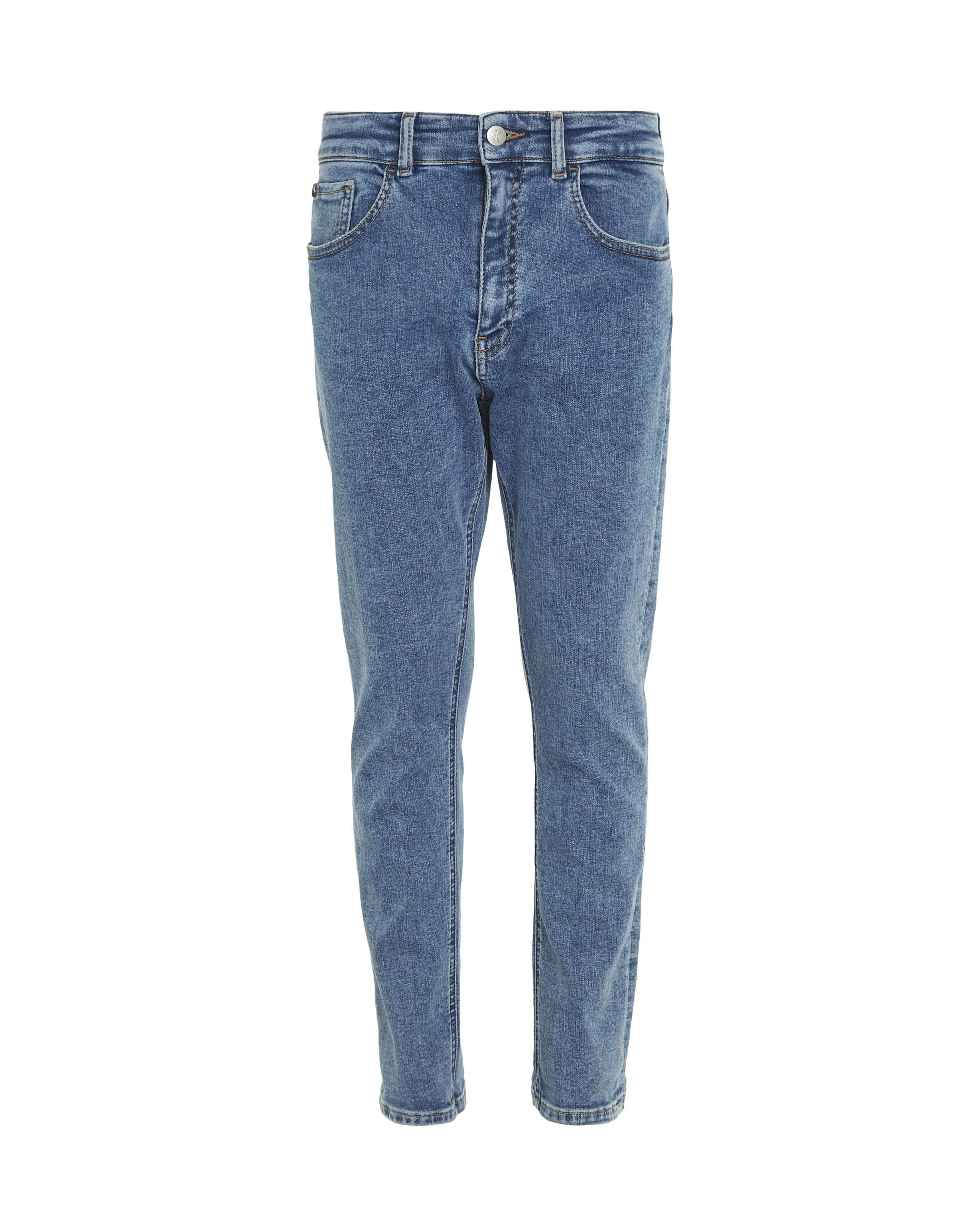 Jeans Dad Lavaggio Medio Stone Washed Cotone Stretch 10-16 Anni