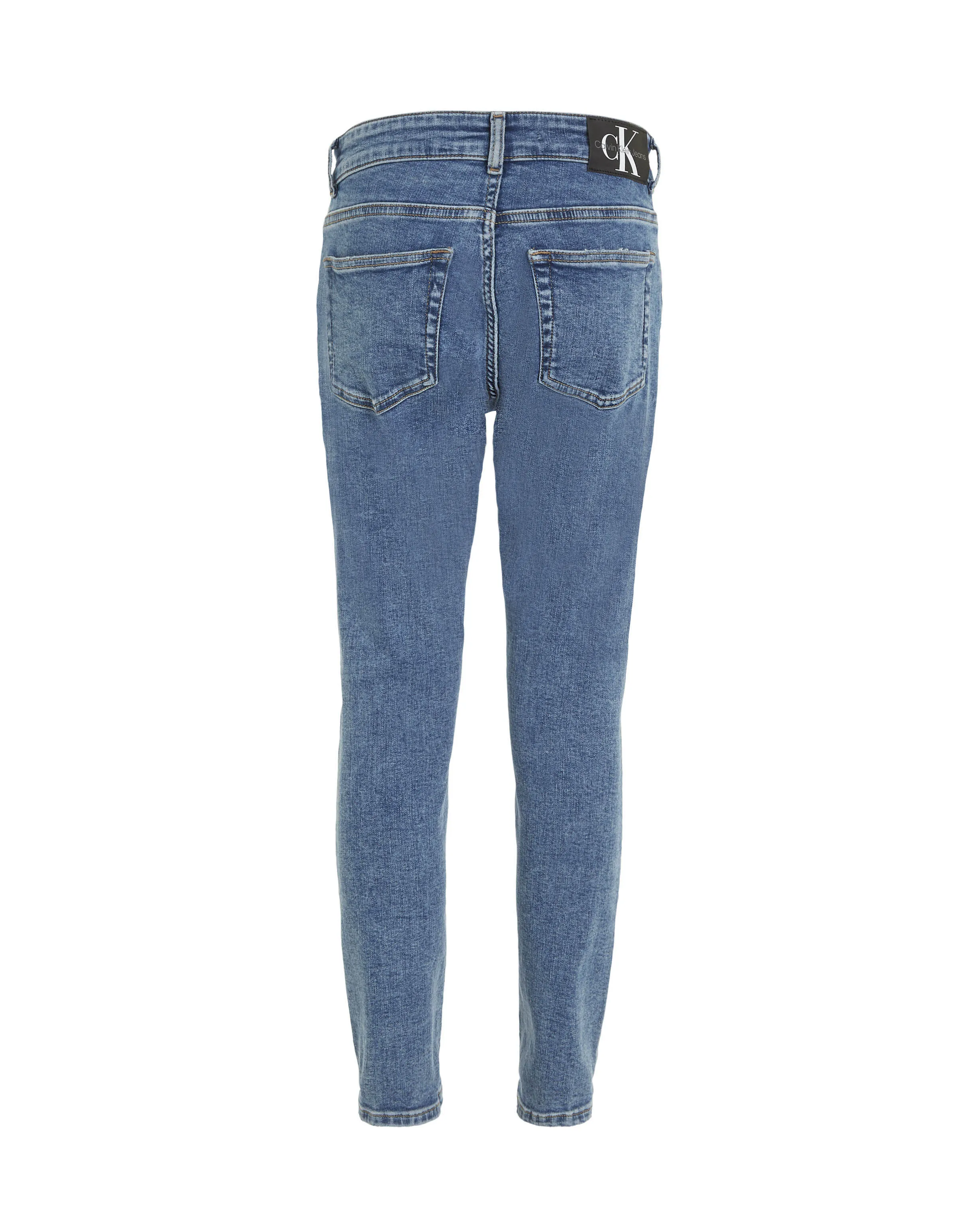 Jeans Dad Lavaggio Medio Stone Washed Cotone Stretch 10-16 Anni