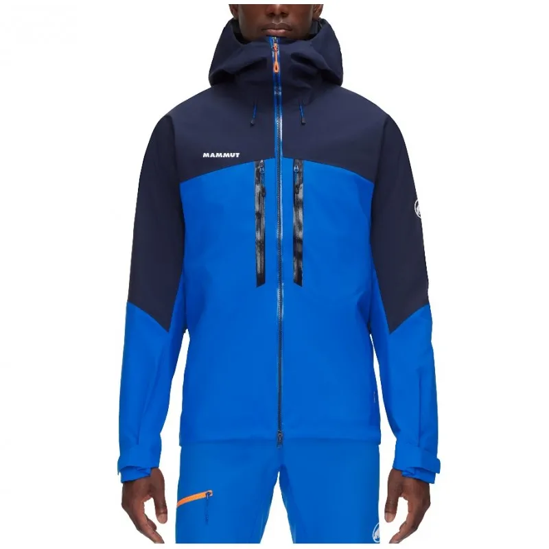 Men's MAMMUT Meron HS Ice-Marine Hooded Jacket