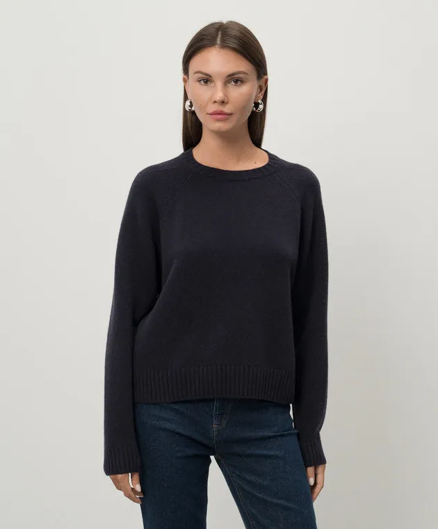 Max Mara Weekend Blue Wool GABBIA Sweater