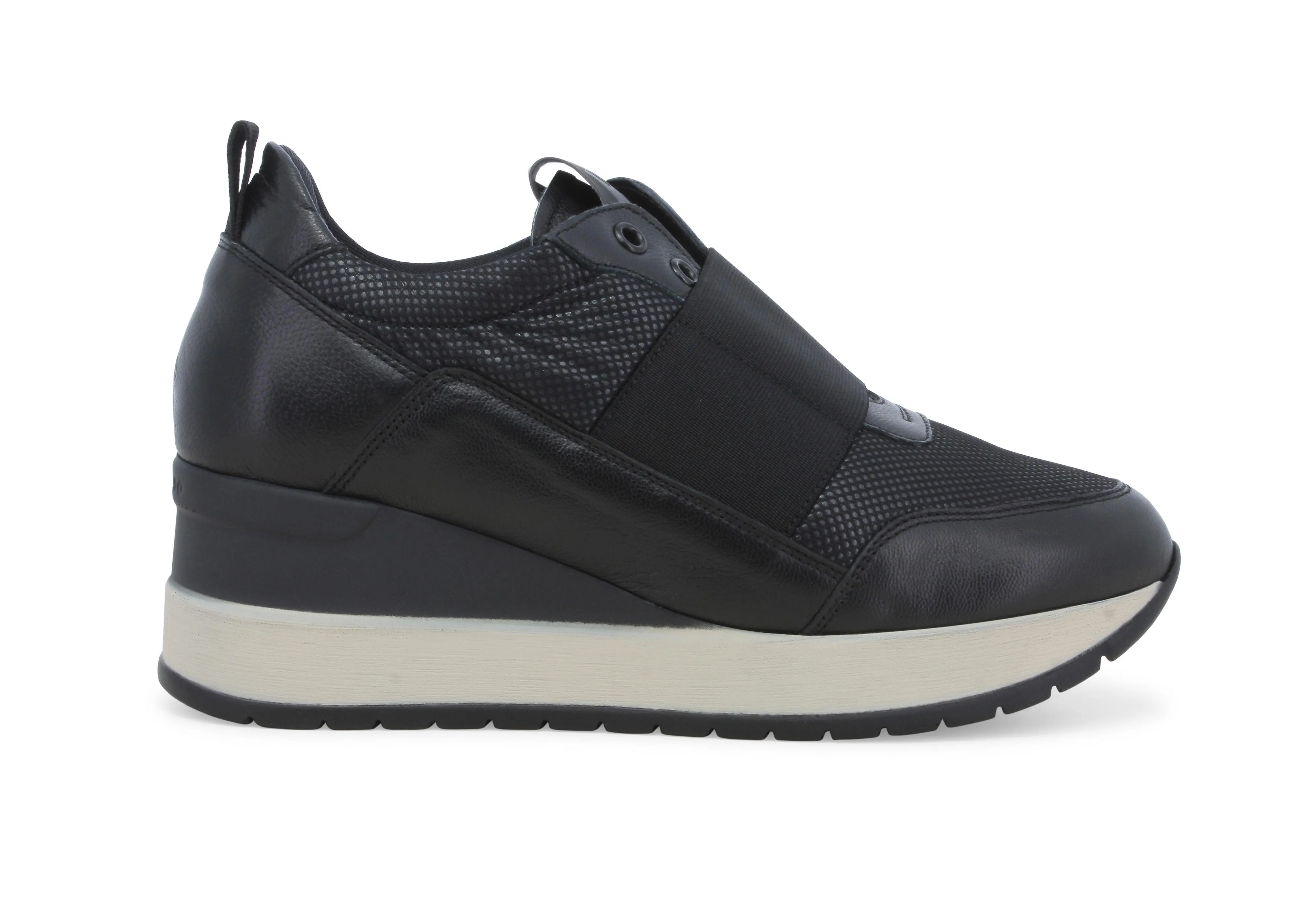 Melluso Sneakers donna in pelle nero r25550w