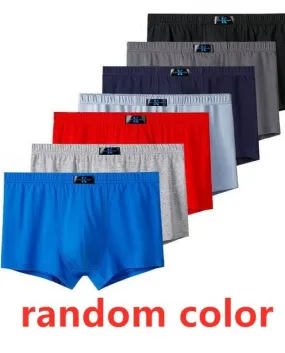 Mutandine Uomo Cotone Boxer Traspiranti Solidi Comodi Marca - 5 pz/lot