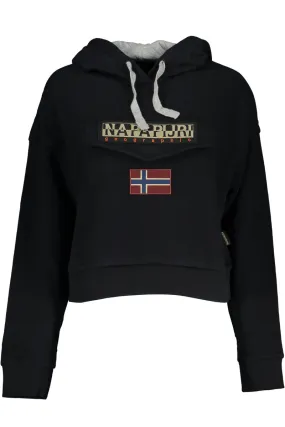 Napapijri Women's Black Zipless Sweatshirt