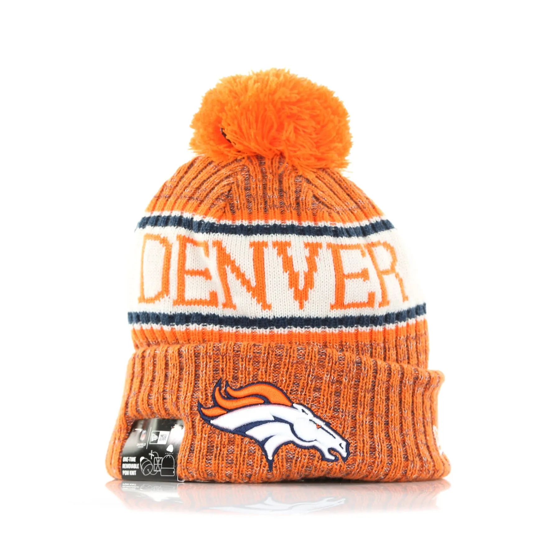 ONF18 Denbro Original Team Colors Pom Pom Cappello Uomo Knit Sport