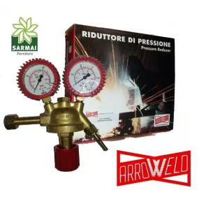 RIDUTTORE DI PRESSIONE IDROGEN ARROWELD 200 bar SALDATRICE MIG/MAG/TIG
