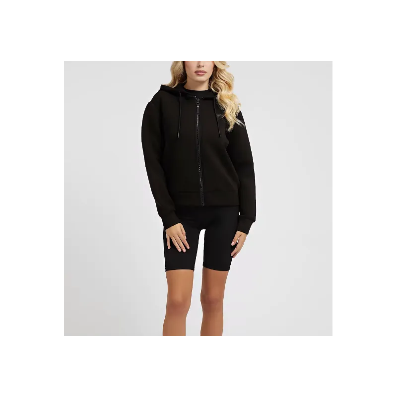 Scuba Front Black Triangle Logo Sweatshirt
