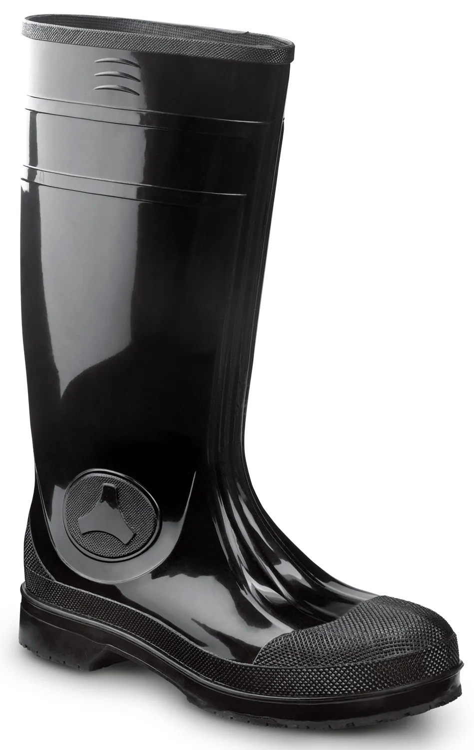 SR MAX Montauk Work Boot - Unisex, Black, 16 Inch PVC, Waterproof, Slip Resistant