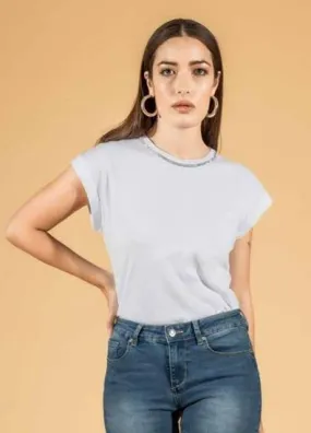 Women's Rhinestone T-Shirt Art DGP1802