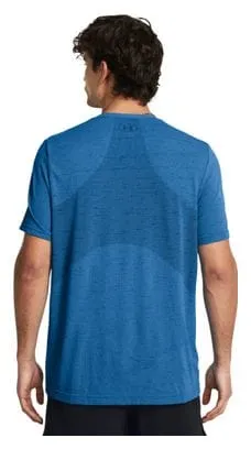 Under Armour Vanish Blue Men's Seamless Short Sleeve Jersey